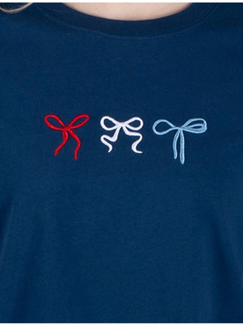 State of Mine Women's
Embroidered Americana T-Shirt - Picture 4 of 5
